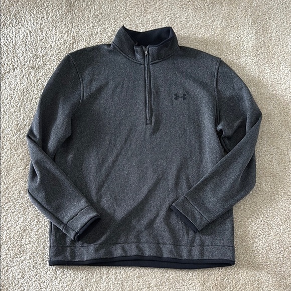 Under Armour Other - Under Armour Gray Quarter-Zip Pullover